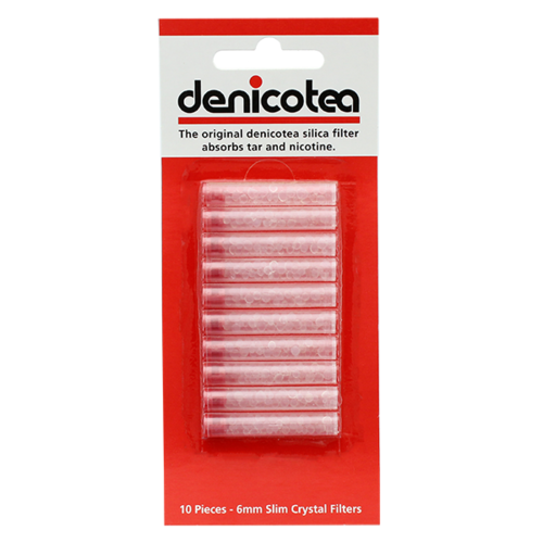 Denicotea Slim-Filter, Spitzenfilter 6mm, 10er