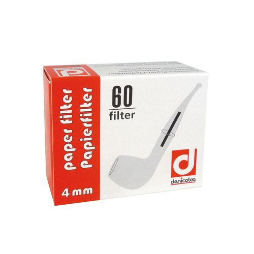 Pipefilters 4mm, 60 pieces